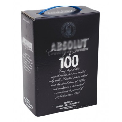 Водка Черная Абсолютная 3 л